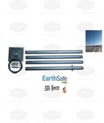 İSTA-BREEZE 500 W 12-24 V Rüzgar Türbini Air Speed +  Hibrit Şarj Kontrol Cihazı + Direk Seti