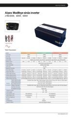 Alpex 600 Watt İnvertör 12V-220V Çevirici İnverter  174