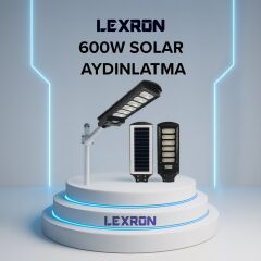 Lexron 600W Solar Aydınlatma