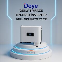 DEYE 25KW 25k ON-GRİD TRİFAZE İNVERTER