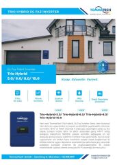 TommaTech Trio Hybrid 10.0kW عاكس ثلاثي الأطوار على الشبكة