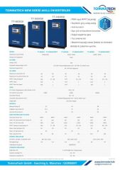 Tommatech New 5 kva MPPT 5000 watt 48 Volt Intelligent Inverter Inverter Full Sineus Intelligent Inverter