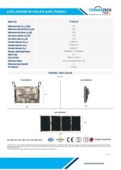 TommaTech Easy Life 25Wp Folding Solar Panel Smart Solar Panel
