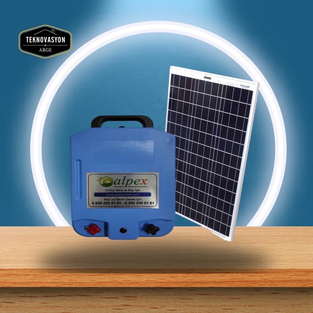 جهاز سياج كهربائي 25000 فولت مفتوح ومغلق مع مجموعة لوحة النحال