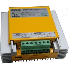 İSTA-BREEZE 500W 24V Rüzgar Türbini Air Speed Hibrit Şarj Kontrolü Direk Seti