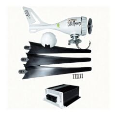 İsta Breeze Set İ-500 500W 12V / 24V Rüzgar Türbini + Hibrit Şarj Kontrol Cihazı