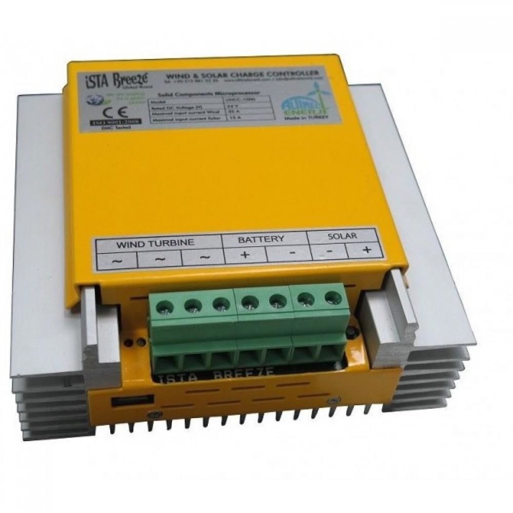 جهاز التحكم بالشحن الهجين 1000 WATT 24V - وحدة التحكم في الشحن İSTA-BREEZE