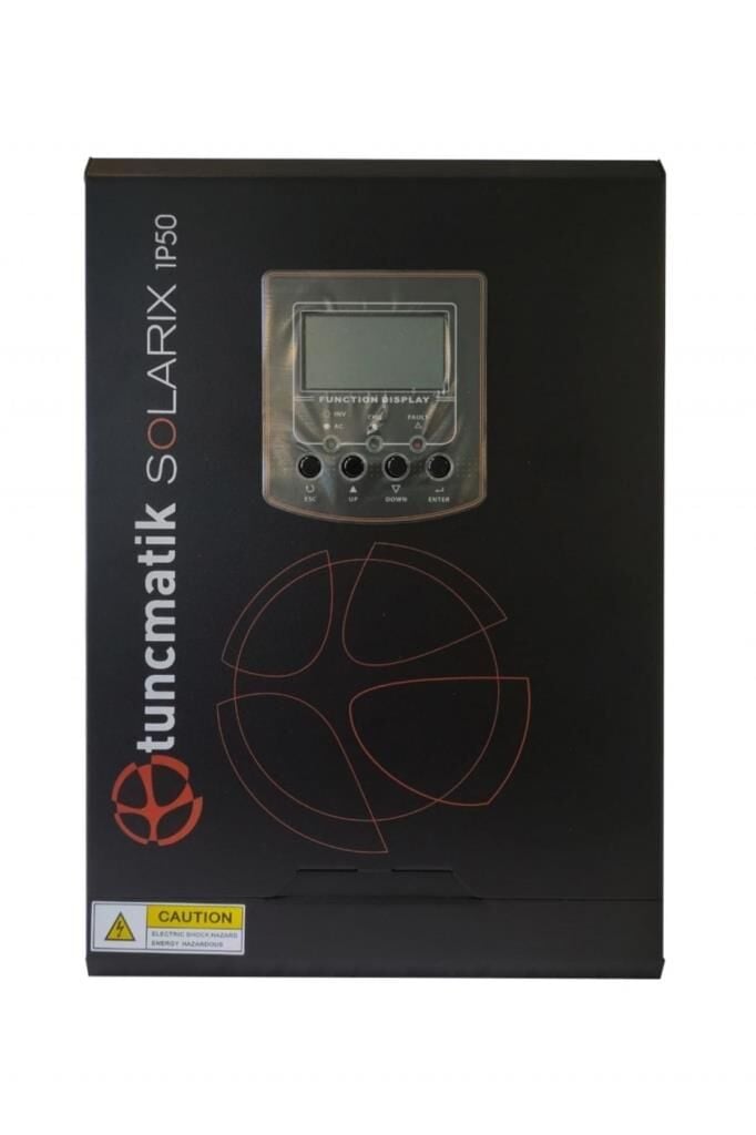 Tunçmatik Solarix 1 Kva 1KW 1000 Watt 12 Volt Pwm 50A Akıllı İnverter İnvertör – Dc