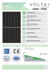 Set Solar 375W Half-Cut Monokrisral Güneş Paneli TKA1002202501