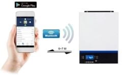 Tescom VMIII 3000 WATT 24V MPPT FULL SINUS SMART INVERTER 80AH Full Sineus Intelligent Inverter