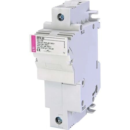 22x58 CARTRIDGE FUSE HOUSING BOX 500 V MAX 100 A Ampere Ac/Dc Fuse