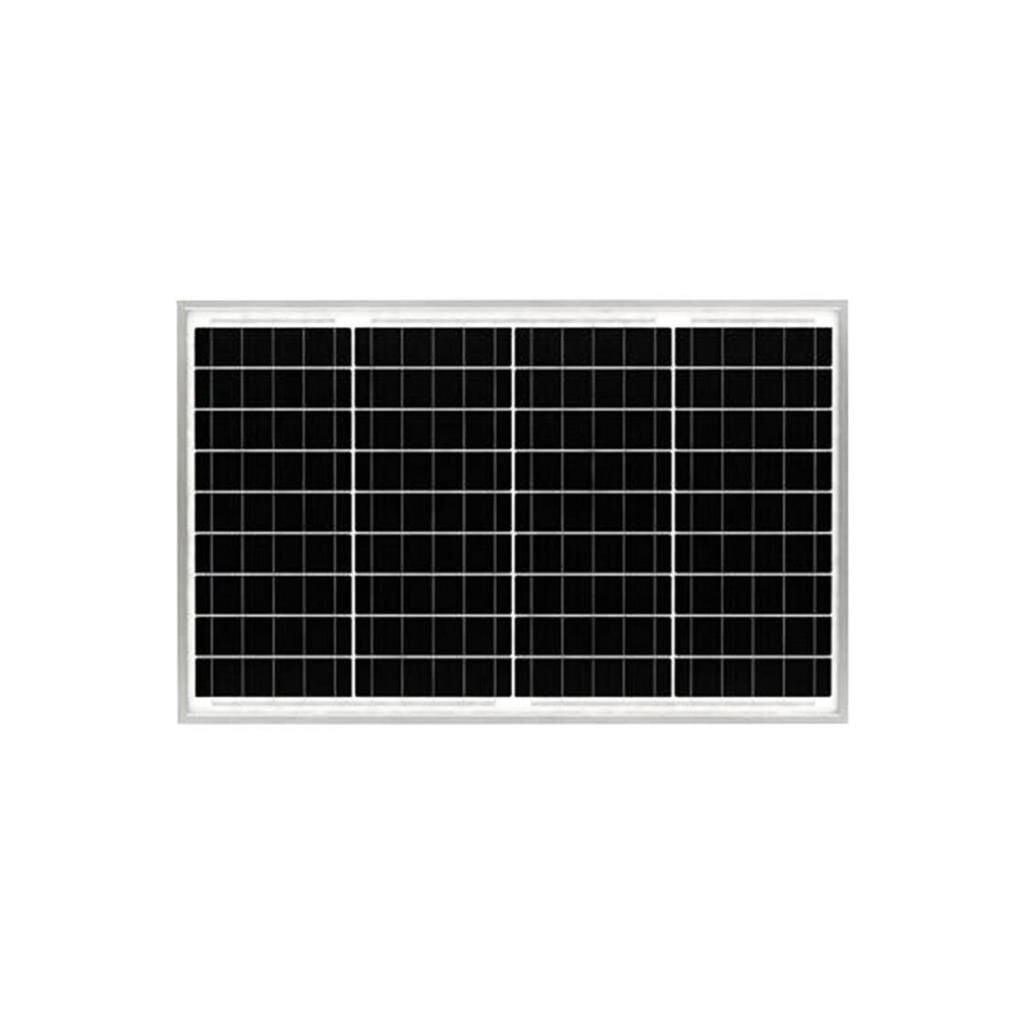 Lexron 55W Monokristal Güneş Paneli 12V