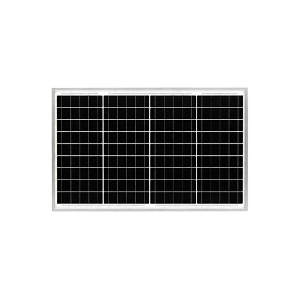 Lexron 55W Monokristal Güneş Paneli 12V