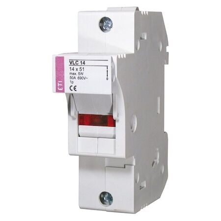 14x51 CARTRIDGE FUSE BOX 500 V MAX 50 A AMPER Ac/Dc Fuse