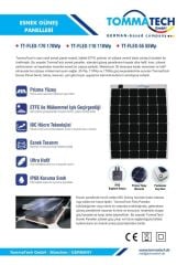 TommaTech 55Wp Flexible (Esnek) Güneş Paneli