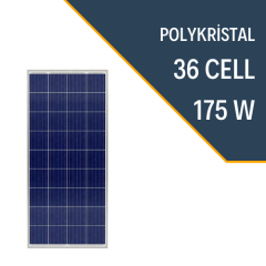Lexron 175W Polykristal Güneş Paneli