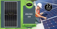 ON GRİD 10 kW kVA  Trifaze Solar Güneş Paneli Paket Sistemi