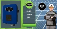 ON GRID 3 kW kVA Single Phase Solar Solar Panel Package System On Grid Package System