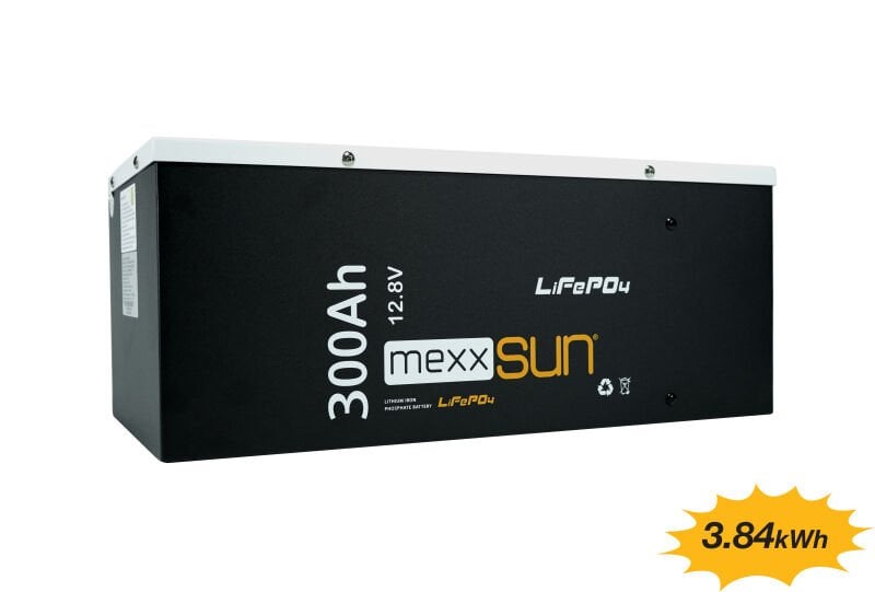 MEXXSUN Lityum Akü 12,8V 300Ah (LiFePo4) 3840Wh