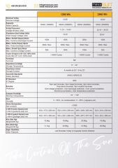 MEXXSUN Lityum Akü 12,8V 300Ah (LiFePo4) 3840Wh