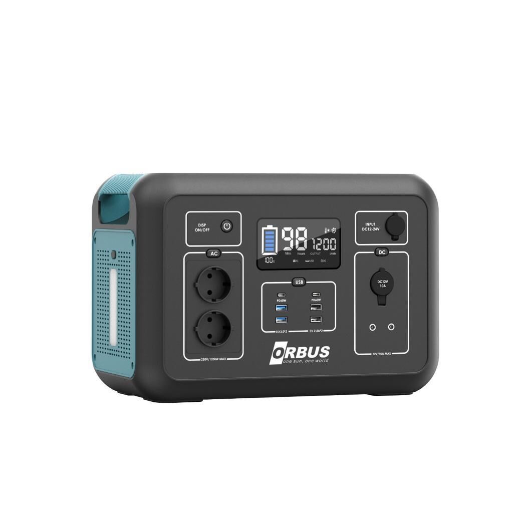 Orbus 1200 W Taşınabilir Güç Kaynağı