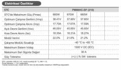 PROMOD 680 WATT BIFACIAL PRO X TYPE GÜNEŞ PANELİ
