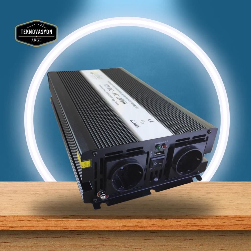 Alpex 1000 Watt Ups (Şebeke Şarjlı) Modifiye Sinüs İnvertör