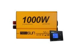 Mexxsun 12V 1000W Tam Sinüs UPS (Remote Ekran) İnverter