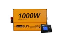 Mexxsun 12V 1000W Tam Sinüs UPS (Remote Ekran) İnverter