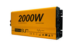 Mexxsun 12V Volt - 2000W Watt Ats Ups Şarjlı Tam Sınüs Inverter ( Ekranlı )