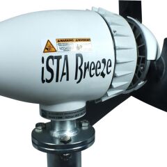 İsta Breeze i‑500 24 V Rüzgar Türbini + Hibrit Şarj Kontrol Cihazı Seti