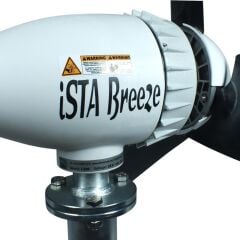 İsta Breeze i‑500 24 V Rüzgar Türbini + Hibrit Şarj Kontrol Cihazı Seti