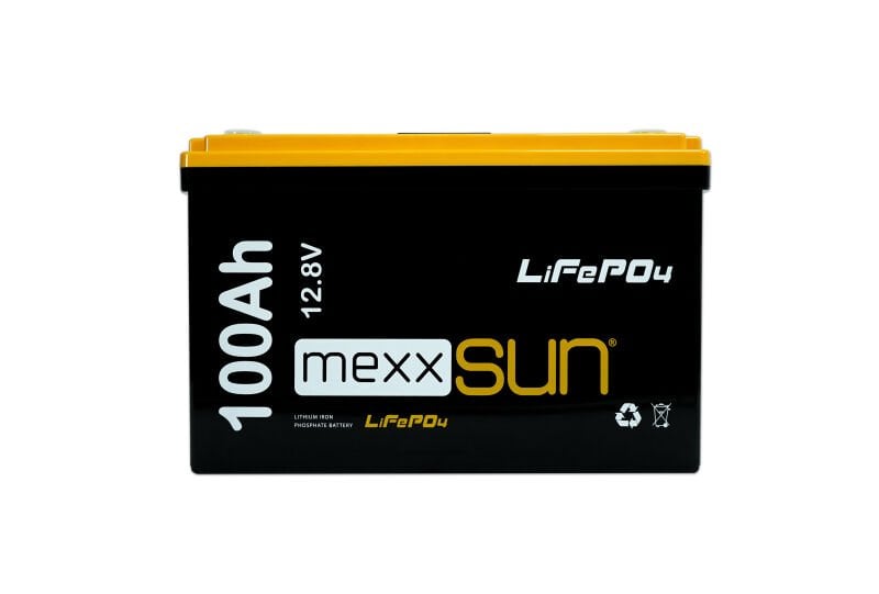 MEXXSUN Lityum Akü 12,8V 100Ah (LiFePo4) 1280Wh