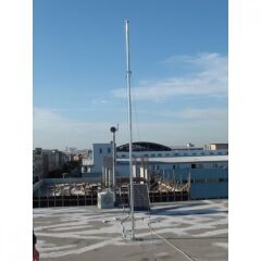 İstaBreeze Direk Seti 4 metre - Rüzgar Türbini için 15 kg taşıma kapasiteli