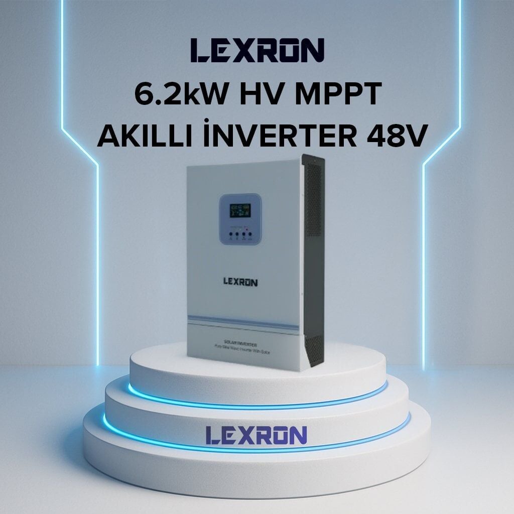 Lexron 6.2KW HV MPPT AKILLI İNVERTER 48V