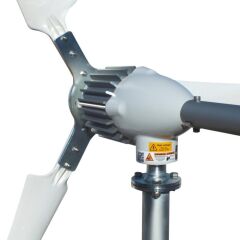 İsta Breeze Set i‑1500W 24V/48V Rüzgar Türbini + Wind Pro Şarj Kontrol + Direk Seti