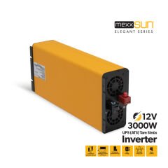 Mexxsun Tam Sinus Ups (Remote Ekran) 12V 3000W İnverter