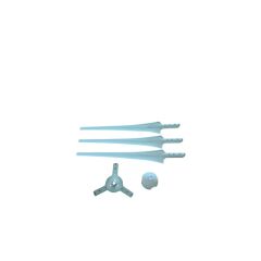 Istabreeze Wing Set - 107 cm 3 Piece White Wing Set Ø2،10m مجموعة أجنحة