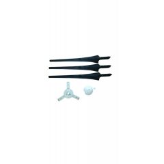 Istabreeze Wing Set - 107 cm 3 Piece White Wing Set Ø2،10m مجموعة أجنحة