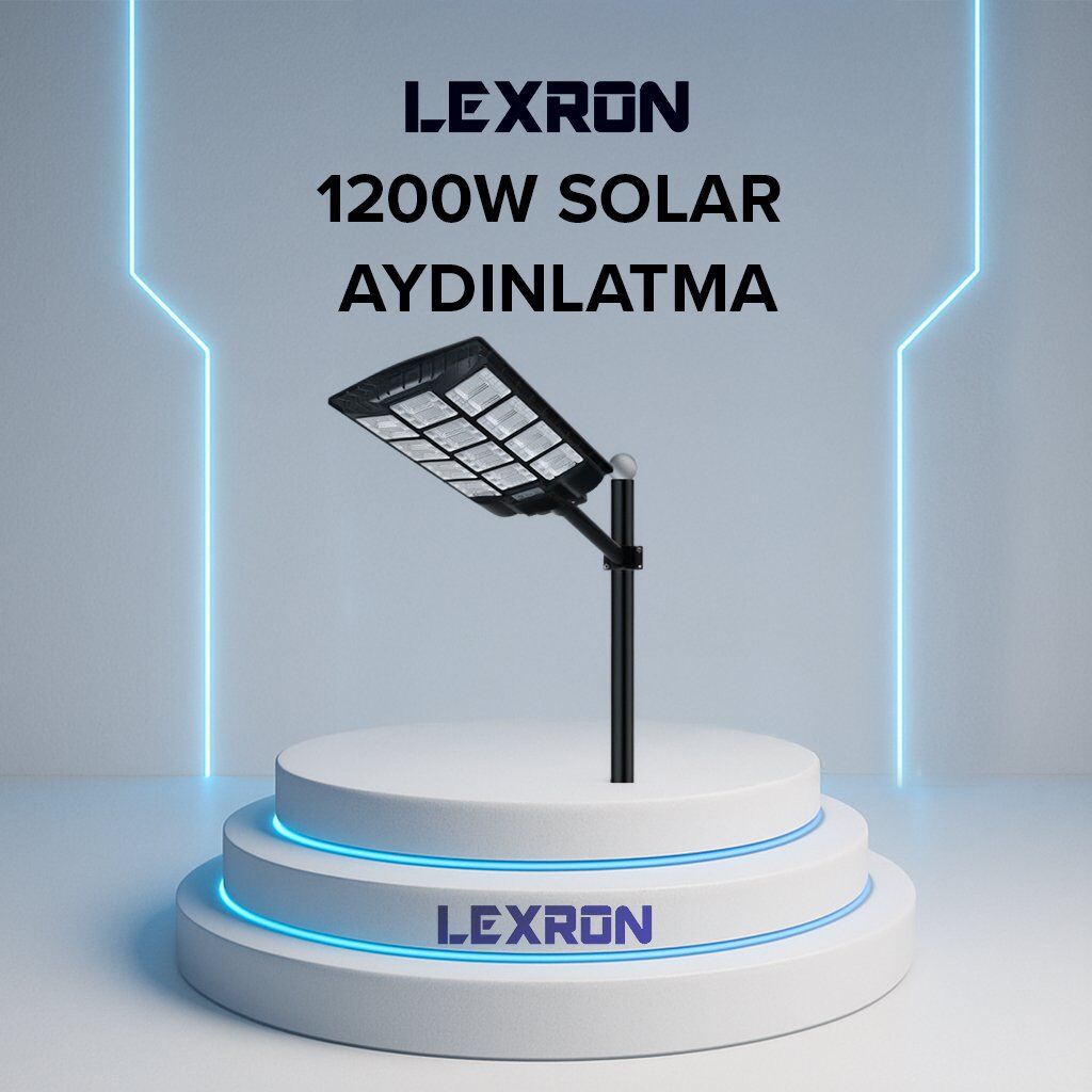 Lexron 1200W Solar Aydınlatma