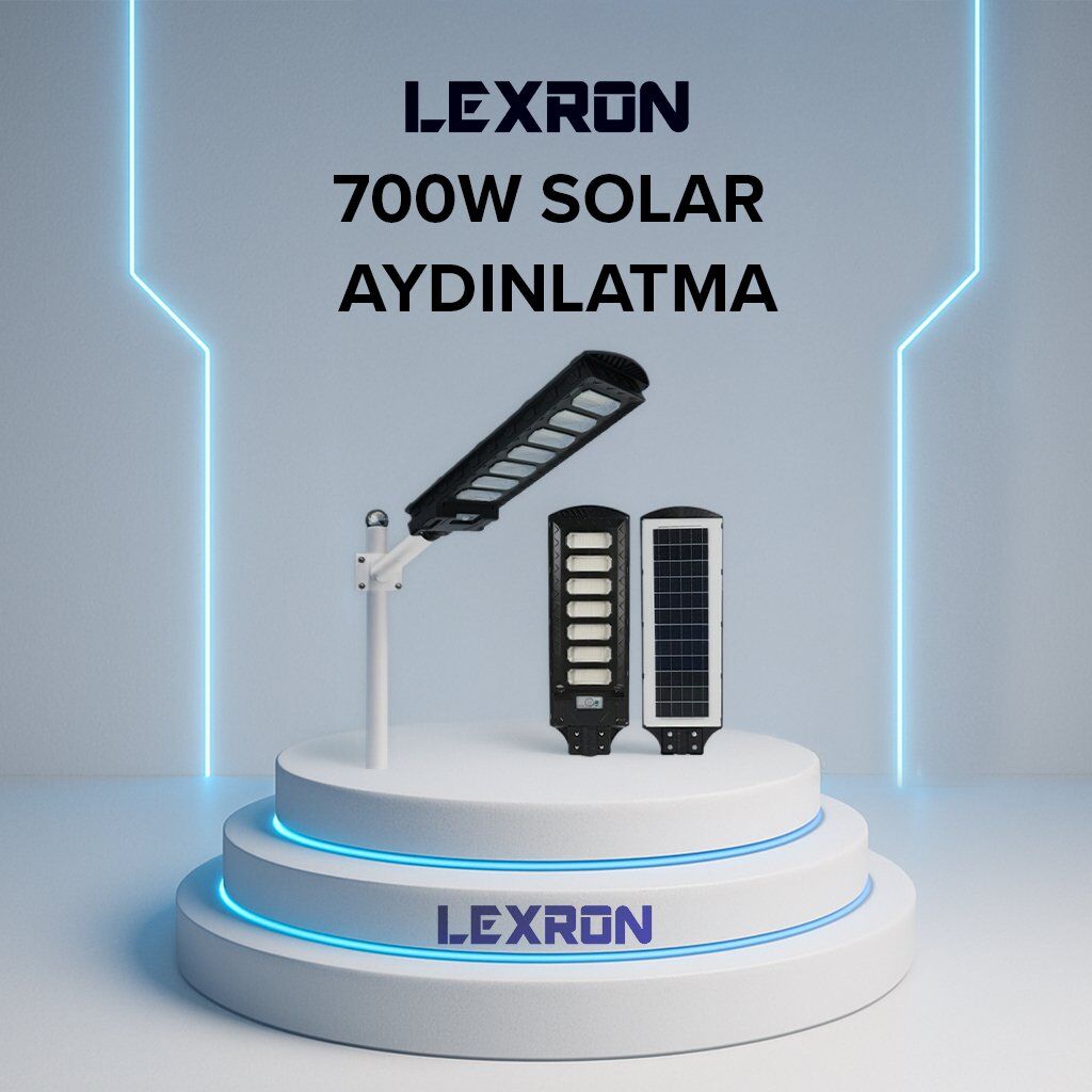 Lexron 700W Solar Aydınlatma