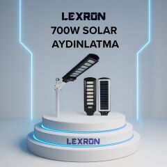 Lexron 700W Solar Aydınlatma