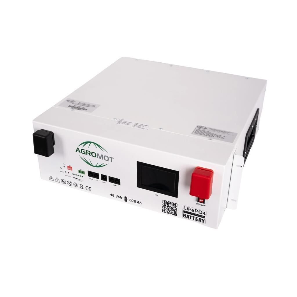 Agromot 48V 100Ah LiFePO4 Lityum Akü