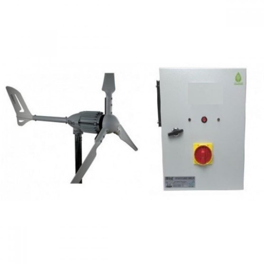 IstaBreeze İ-2000W 48V Rüzgar Türbini + Hibrit Şarj Kontrol Cihazı