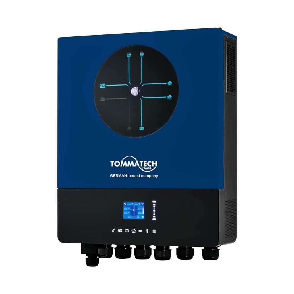 TommaTech C PlusX Serisi 11K 48V Tek Faz Akıllı İnverter