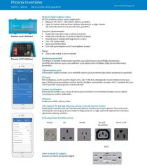 Victron 12V 375VA Tam Sinüs Inverter  PIN121371200
