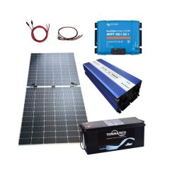 2700W Marin Solar Paketi 450W Esnek Panel 3000W UPS İnverter 2.6KW Lityum Batarya