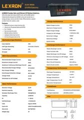 200AH 25.6V LİTYUM BATARYA