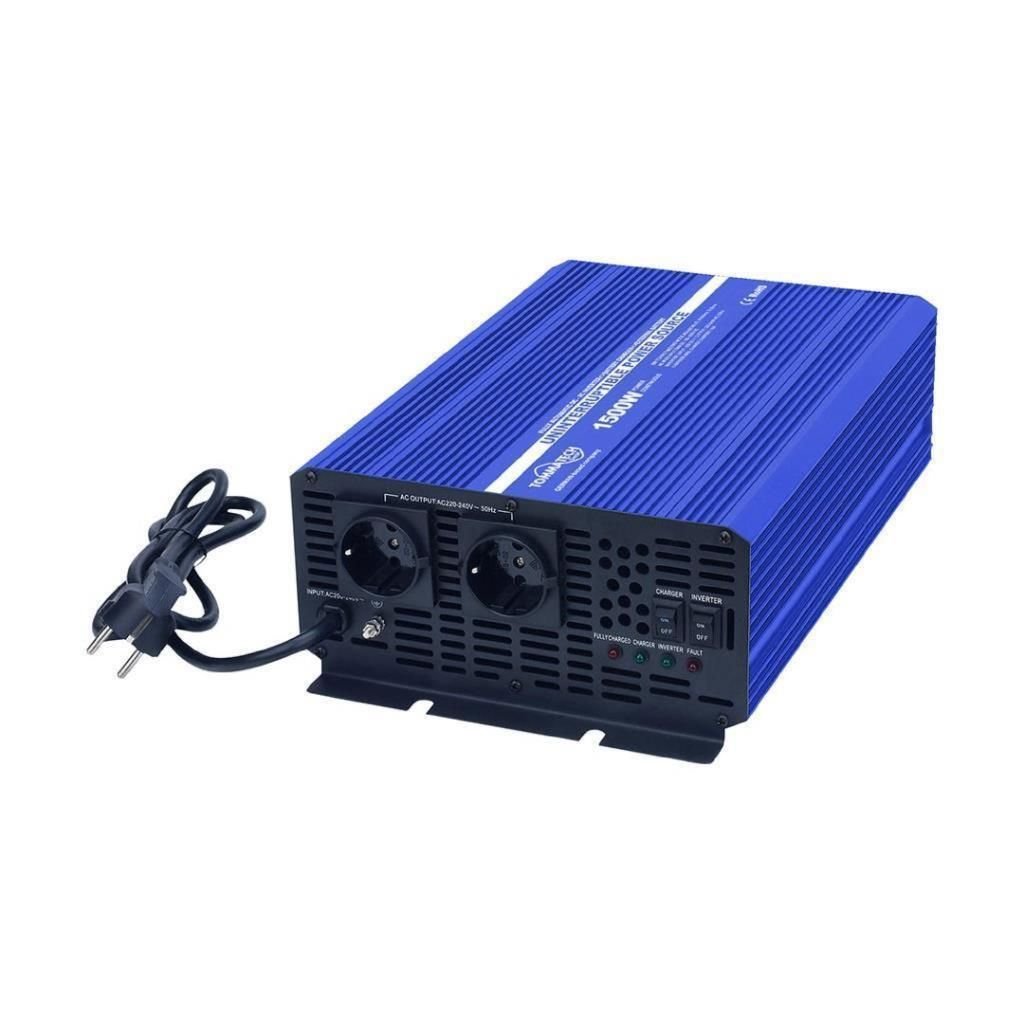 TOMMATECH 1500 W WATT INVERTER 12V-220V INVERTER CHARGED UPS العاكس العاكس الجيب العاكس