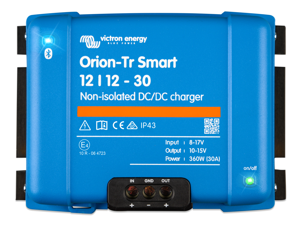 Victron 12/12V 30A İzolesiz DC-DC Charger Bluetooth Özellikli, ORI121236140,